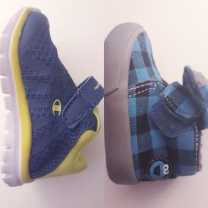 Baby Shoes | 1W Infant Boots & Sneakers (2 pair)